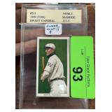 1909 SWEET CAPORAL MCBRIDE ET-9 BASEBALL CARD