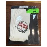 LOT OF VINTAGE 1950S DR PEPPER NAPKINS