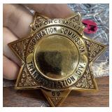 VINTAGE TRANSPORTATION DIV CORP COMM BADGE