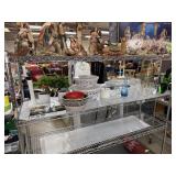 LARGE SHELF OF MIXED KITCHEN