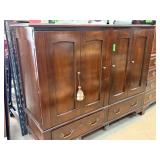 HICKCOCK CHAIR QUALITY ARMOIRE TV CABINET COMBO