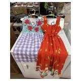 2PC VINTAGE DRESSES LFT MADE IN ITALY OTHER HAWAII