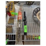 RIFLE SCOPE & EXPANDING FISHING POLE