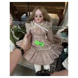 VINTAGE PORCELAIN DOLLS 3PC VINTAGE GERMAN MORE
