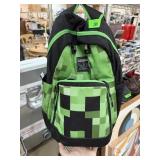 MINECRAFT BACKPACK W 2 BOOKS
