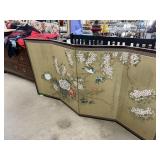 LARGE 4 PANEL CHINESE SILK PRINT