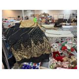 LOT OF SCARVES MIXED PURSES BAGS