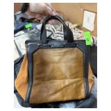 POUR LA VICTOIRE COW HIDE PURSE