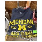 SIGNED PAUL RIZKALLA JR MICHIGAN SHIRT GYMNAST
