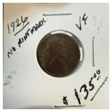 1926 & 1957 WHEAT PENNY CENTS