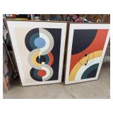 2PC MATCHED WALL ART PRINTS