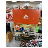 OZARK TRAIL CAMP COOK SET NEW / KNIVES /BAG SHOWER