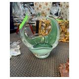 FLYGSFORS PAUL KEDELV COQUILLE GLASS BASKET