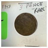 1943 3 PENCE