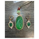 CHINESE EARRINGS / PENDANT