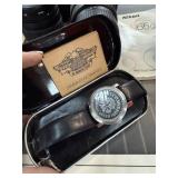 HARLEY DAVIDSON WATCH W CASE
