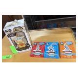 GROKU MANDELORIAN DECOR & CAT IN THE HAT ORNAMENTS