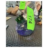 VINTAGE ART GLASS BIRD FIGURINE