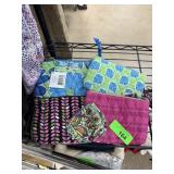 LOT OF VERA BRADLEY ZIPPERED BAGS