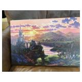DISNEY CANVAS PRINT RODEL GONZALEZ BEAUTY BEAST