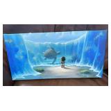 DISNEY CANVAS ART PRINT ROB KAZ MOANA