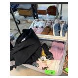 LOT OF MIXED BABY CLOTHES MOBY WRAP
