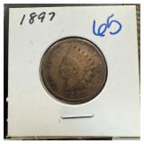 1897 INDIAN HEAD PENNY CENT