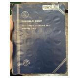 WHEAT MEMORIAL CENT ALBUM COMPLETE W 43 P,D,S