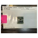 COLUMBUS OHIO INVERTED OVERPRINT ERROR STAMP