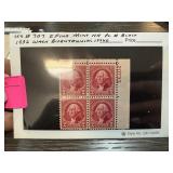 707 MINT NH PL# CLOCK 1932 WASHINGTON BICENTENNIAL