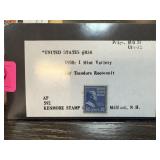 830 1938 THEODORE ROOSEVELT STAMP