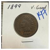 1899 INDIAN HEAD PENNY CENT