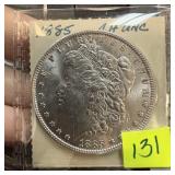 1885 MORGAN SILVER DOLLAR BETTER GRADE