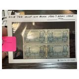 788 MINT NH BLOCK 1936--7 ARMY ISSUE STAMPS