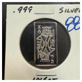 .999 KING SPADES SILVER BULLION INGOT