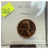 1962 PROOF MEMORIAL PENNY CENT