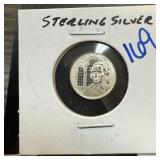 FRANKLIN MINT STERLING SILVER RD JOHN MORTON