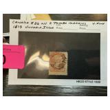 36 2 JUMBO MARGINS 1873 VICTORIA ISSUE STAMPS