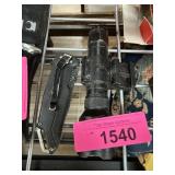 TACTICAL FLASHLIGHT & DEWALT POCKET KNIFE