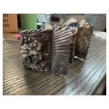 LG NATIVE AMERICAN STERLING SILVER CUFF BRACELET