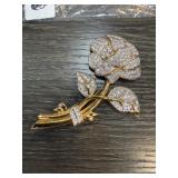 LARGE NOLAN MILLER DESIGNER FLORAL PIN