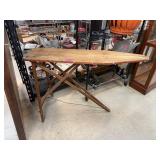 VINTAGE WOOD IRONING BOARD