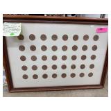 FRAMED PRESIDENTIAL MEDALLION COLLECTION 1-39