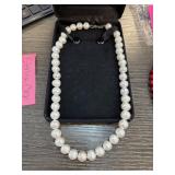 STERLING SILVER PEARL NECKLACE