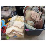 LARGE LOT OF PILLOWS & BLANKETS