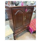 NICE ARMOIRE W FALL FRONT SLANT DRAWER