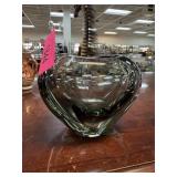 PER LUTKEN HOLMEGAARD SIGNED ART GLASS VASE