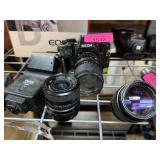 RICOH XR-P CAMERA W LENSES & FLASH