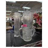 2PC CRYSTAL VASES & EAPG DOUBLE VASE NOTE