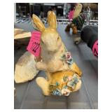 ENAMELED RABBIT TRINKET BOX